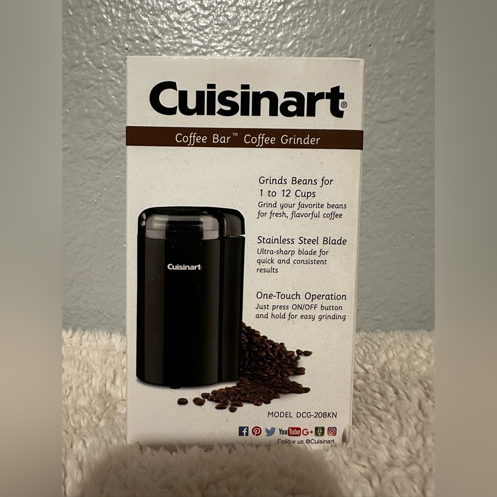 Cuisinart Coffee Grinder in Black